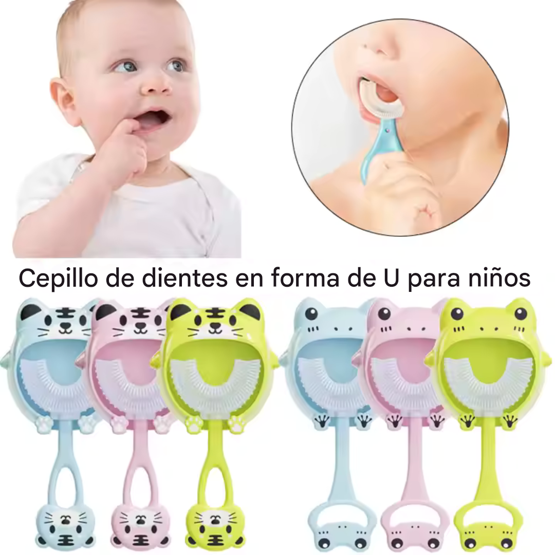 Cepillo Dental Niños - La mejor manera para cuidar La Salud Dental de tu Bebé 🦷